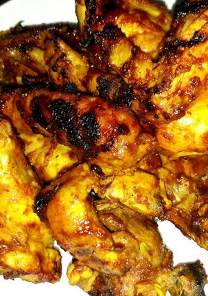 Foto resep Ayam bakar bumbu rujak