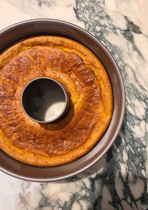 Une photo de Gâteau au potiron