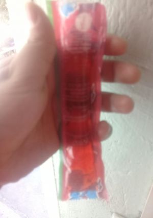 Una foto de Juguito congelado de frutilla
