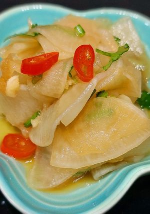 古早味醃製白蘿蔔 的食譜成品照片