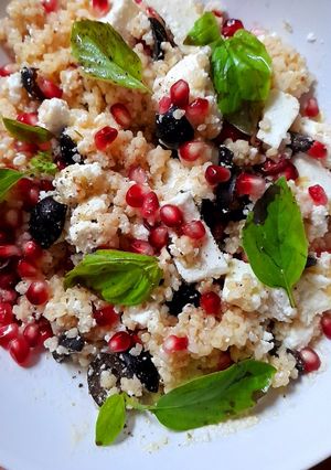 Foto de Salada de Feta e Bulgur