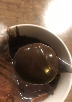 عکسی از دستور کرم شکلات هوبی