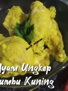 Foto resep Ayam Ungkep Bumbu Kuning