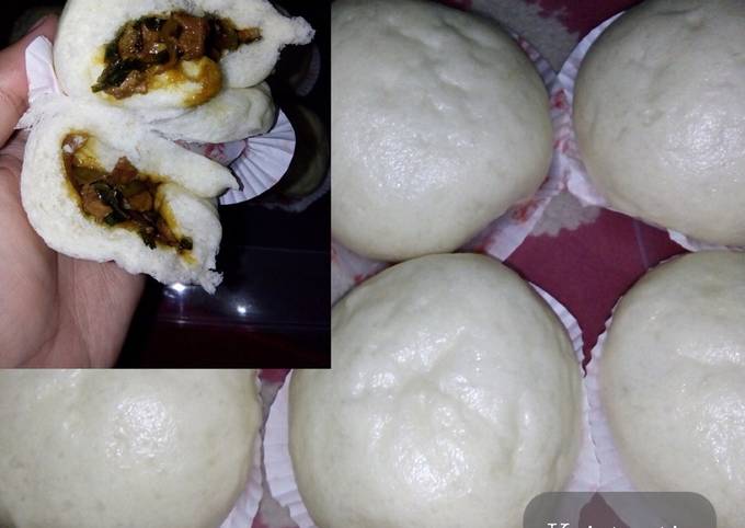 Bakpao menul ini ayam lembut, cepat, praktis