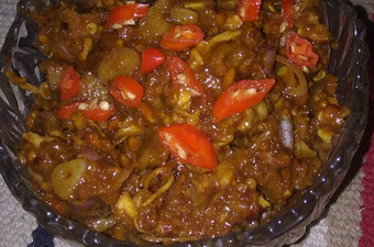 Cara Buat Ayam suwir sambal kacang Wajib Dicoba