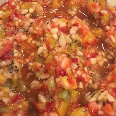A picture of Fruit Salsa.