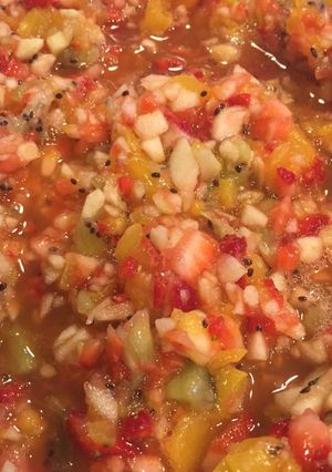 A picture of Fruit Salsa.