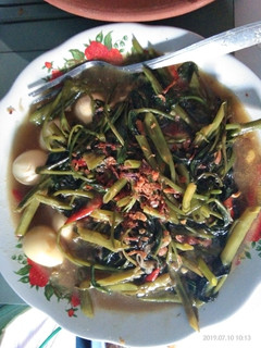 Foto resep Tumis kangkung Telor puyuh