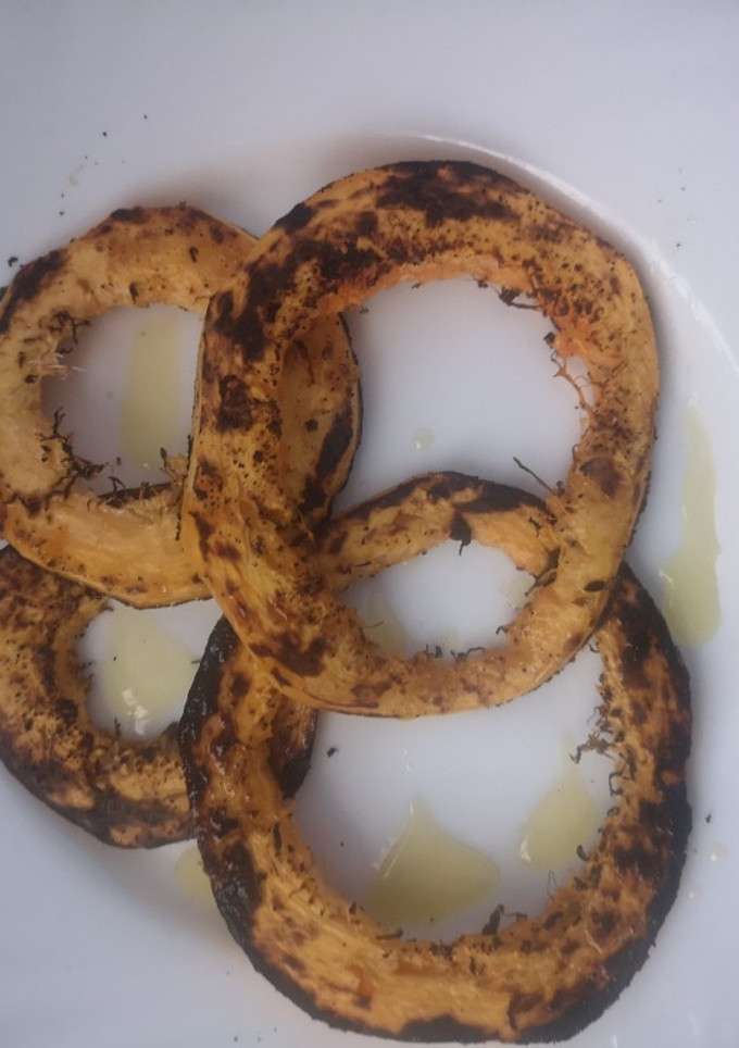 Una foto de Calabaza a la plancha
