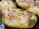 Papa rellena al vapor