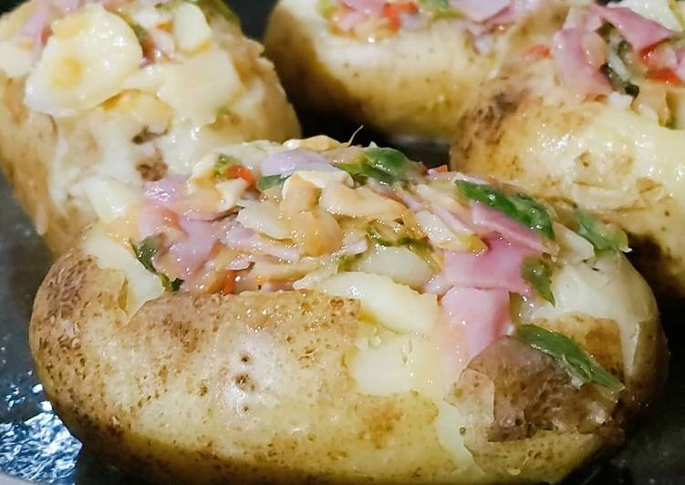 Recipe of Homemade Papa rellena al vapor