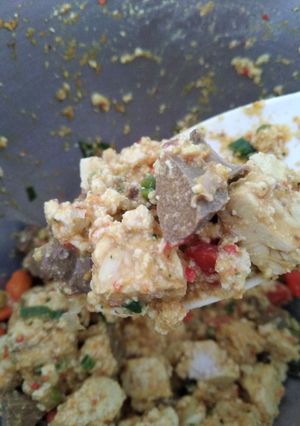 Foto resep Bothok tahu tempe ati sapi
