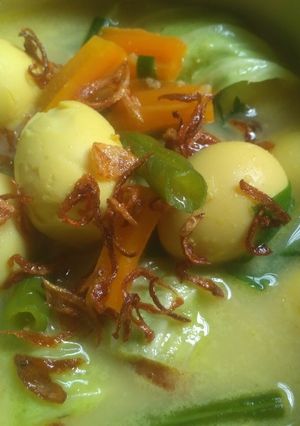 Foto resep Kare Aneka Sayuran & Telur