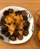 Đậu hũ kho nấm