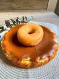 Tarta de queso sabor donut en airfryer