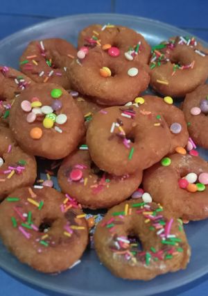 Foto resep Donat ubi mini (no ragi no telur)