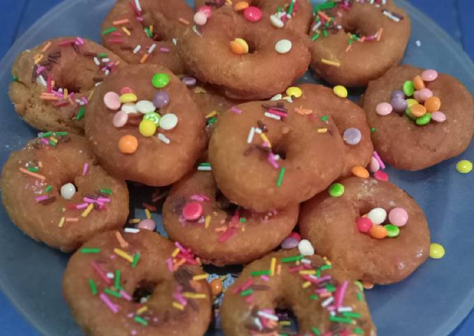 Bagaimana Membuat Donat ubi mini (no ragi no telur) Anti Gagal