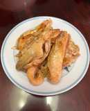 Lườn cá hồi rim mắm NCKD