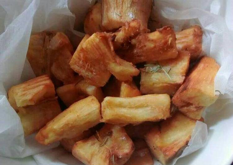 Simple Way to Make Homemade Fried Cassava