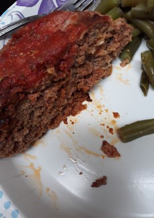 A picture of Two Meatloaf in one pan.