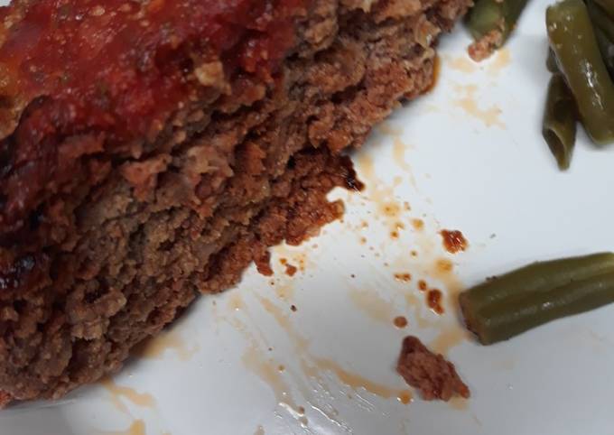 Two Meatloaf in one pan