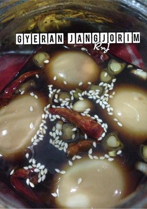 Foto resep Gyeran Jangjorim (Marinated Eggs)