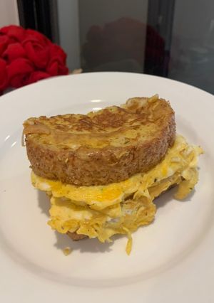 รูปของ One Pan Egg Toast