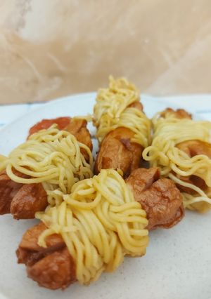 Foto resep Sosis Gulung Mie