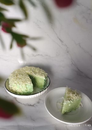 Foto resep Bolu Pandan Kukus (versi ekonomis)