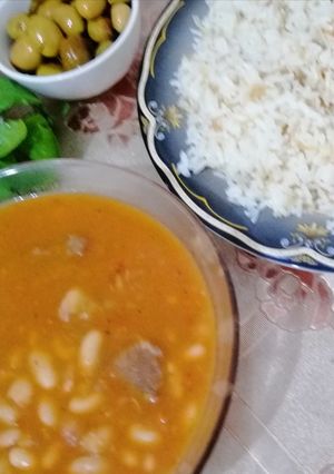 صورة لوصفة فاصوليا بيضا 💖