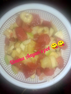Fruit salad ainihin hoton girkin