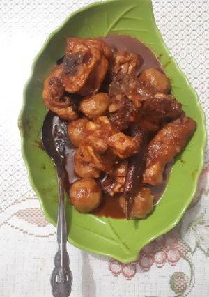 Foto resep Semur Ayam Bakso
