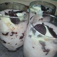 Cold coffee with Oreo twist 😋 A picture of Cold coffee with Oreo twist 😋.