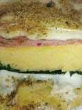 Pastel de Polenta y espinaca Estilo Lasaña