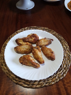 Una foto de Alitas de pollo especiadas en freidora de aire