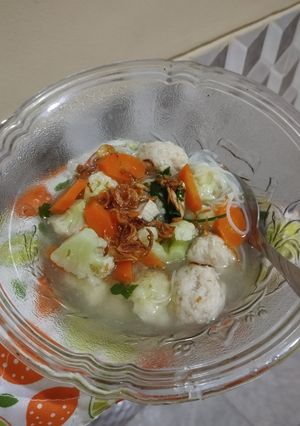 Foto resep Sup Kimlo Ayam & Pentol
