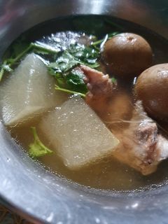 รูปของ ต้มกระดูกหมูฟักมะนาว