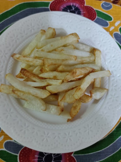 氣炸鍋-炸馬鈴薯條 的食譜成品照片