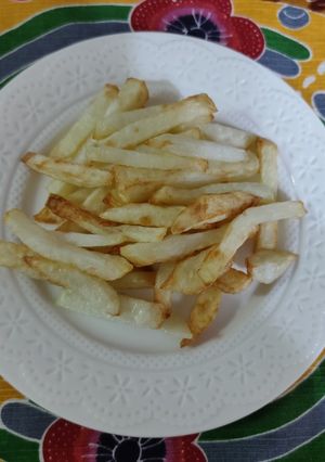 氣炸鍋-炸馬鈴薯條 的食譜成品照片