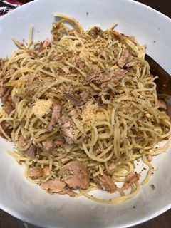 Foto resep Spaghetti Tuna Aglio Olio