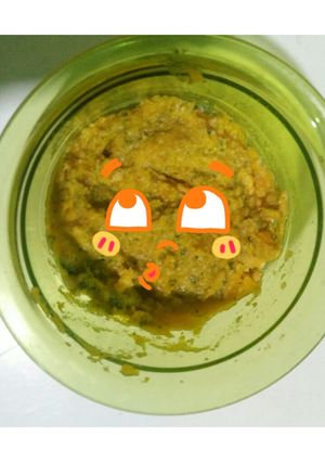 Foto resep Mpasi Kabocha salmon 7m