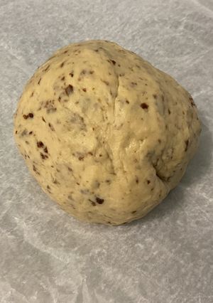 Une photo de Pâte brisée aux raisins secs