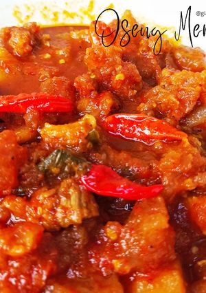 Foto resep Oseng Mercon