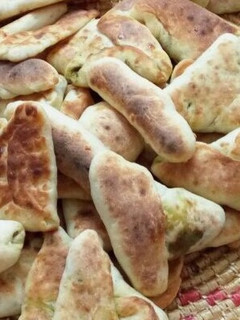 صورة لوصفة معجنات بالسبانخ