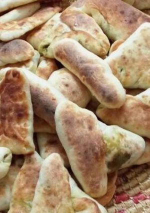 صورة لوصفة معجنات بالسبانخ