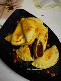 Baked Chocolate Gujiya Patties