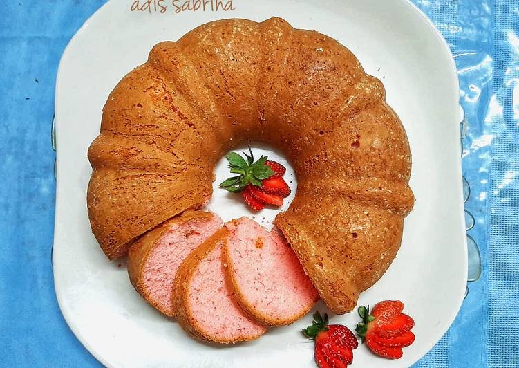 Bolu susu strawberry 🍓