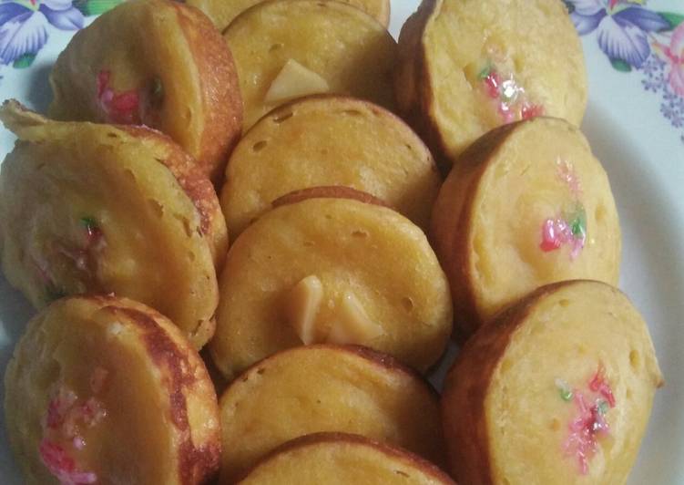 Resep Pukis Ubi Mini versi Bulat, Bikin Ngiler
