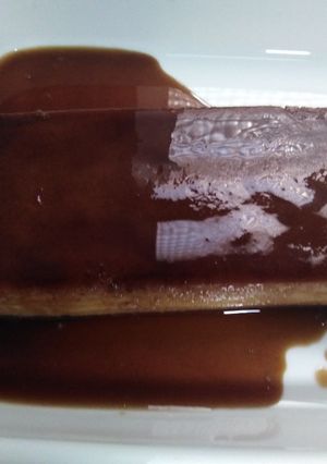 Una foto de Pudding de magdalenas