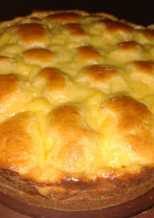 Una foto de Torta matera!!! Con crema pastelera